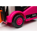 Elektrický vysokozdvižný vozík XMX638 - ružový Elektrický vysokozdvižný vozík XMX638 - ružový